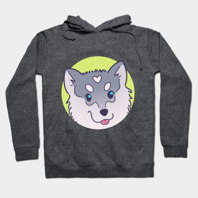 Husky Hoodie by Abbilaura